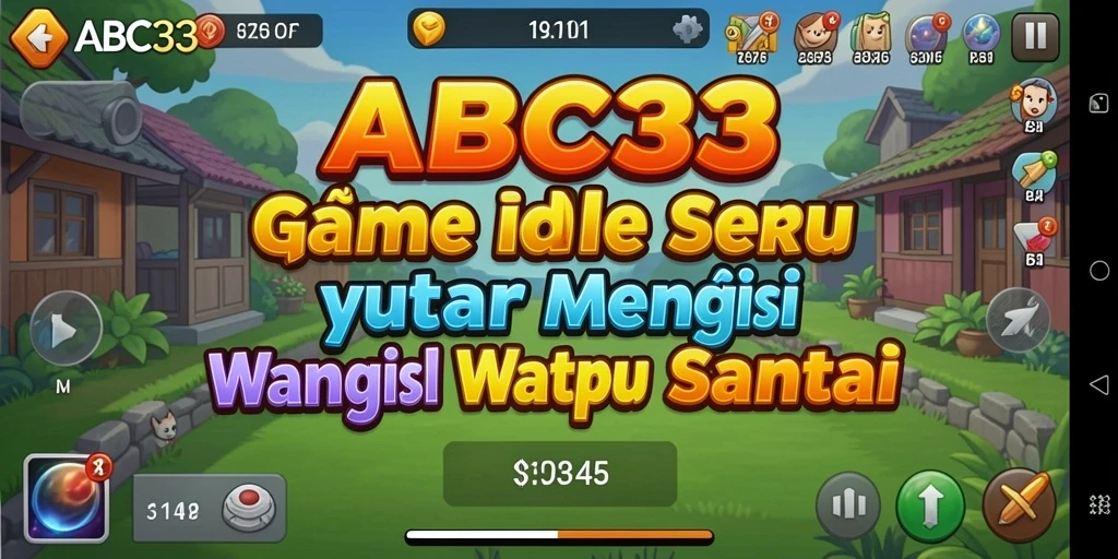 Screenshot gameplay ABC33 menampilkan karakter sedang beraksi dalam misi Idle.