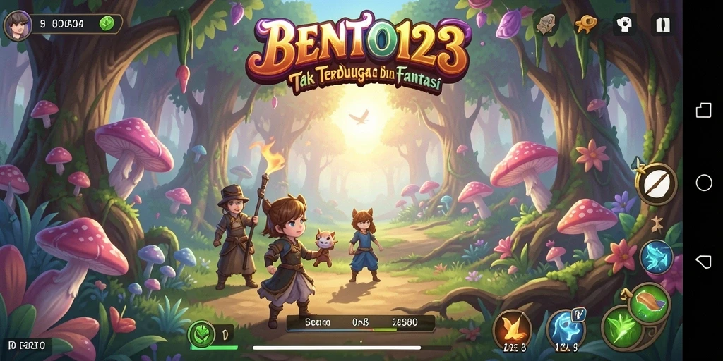 Tampilan gameplay seru BENTO123 dengan tantangan menakjubkan.
