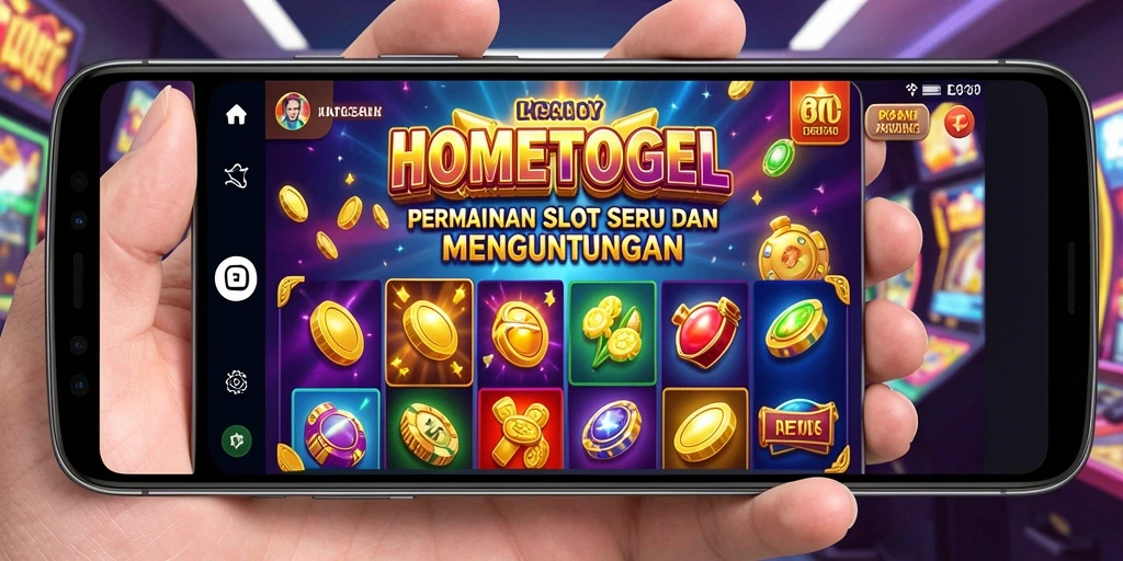 Tampilan menarik dari gameplay HOMETOGEL dengan fitur Slot mengesankan.