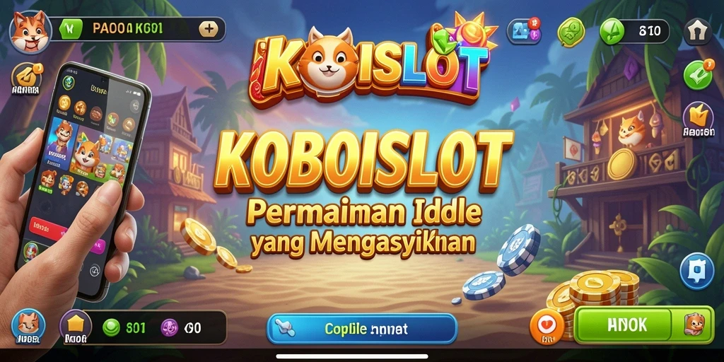 Tangkapan layar KOBOISLOT menampilkan mesin slot klasik dengan gameplay yang menarik.