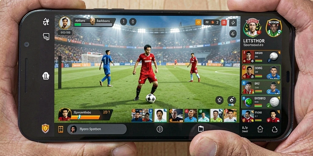 Tampilan gameplay LETSTHOR yang menampilkan berbagai pilihan taruhan olahraga.