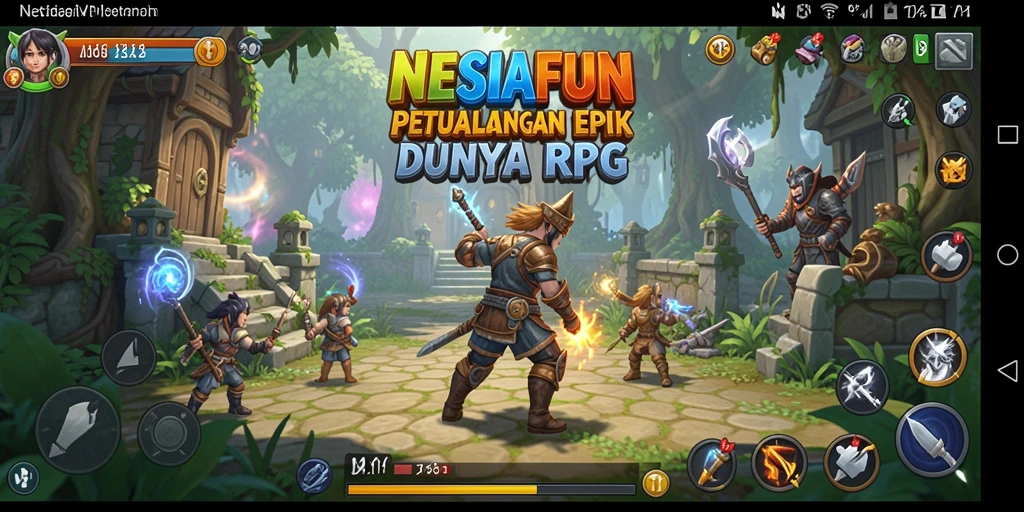Tangkap momen seru dalam gameplay RPG yang mendebarkan.