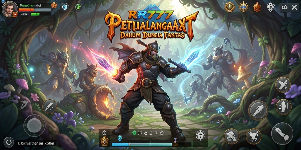Tampilan gameplay RR777 yang menegangkan dan penuh aksi.