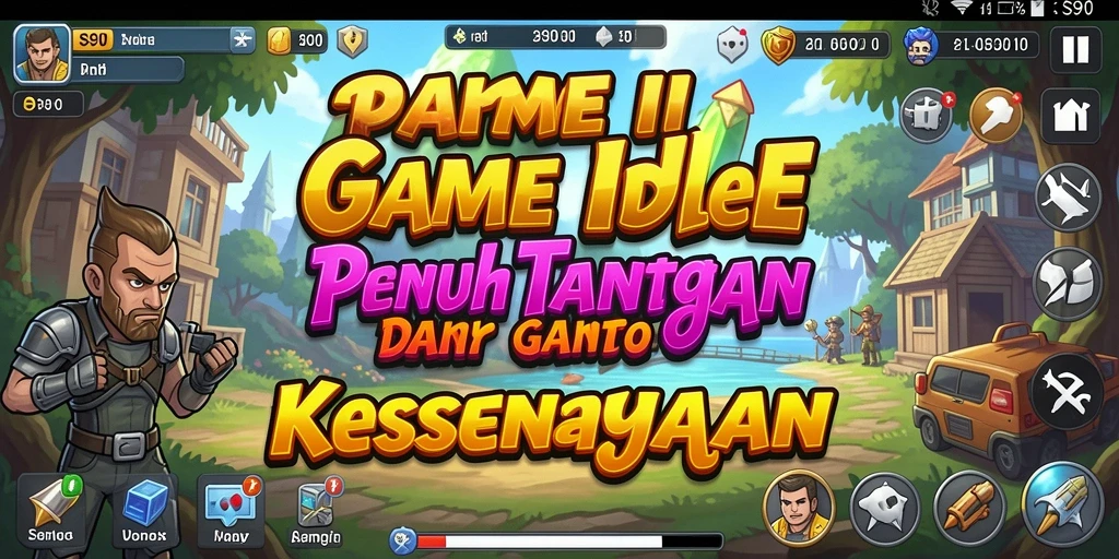 Tampilan gameplay S80 yang menawan dengan aksi Idle yang menarik.