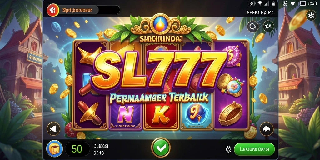 Tampilan permainan Slot SL777 yang menarik dan penuh warna.