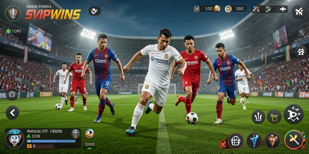 Tampilan menarik dari gameplay SVIPWINS yang mendebarkan.